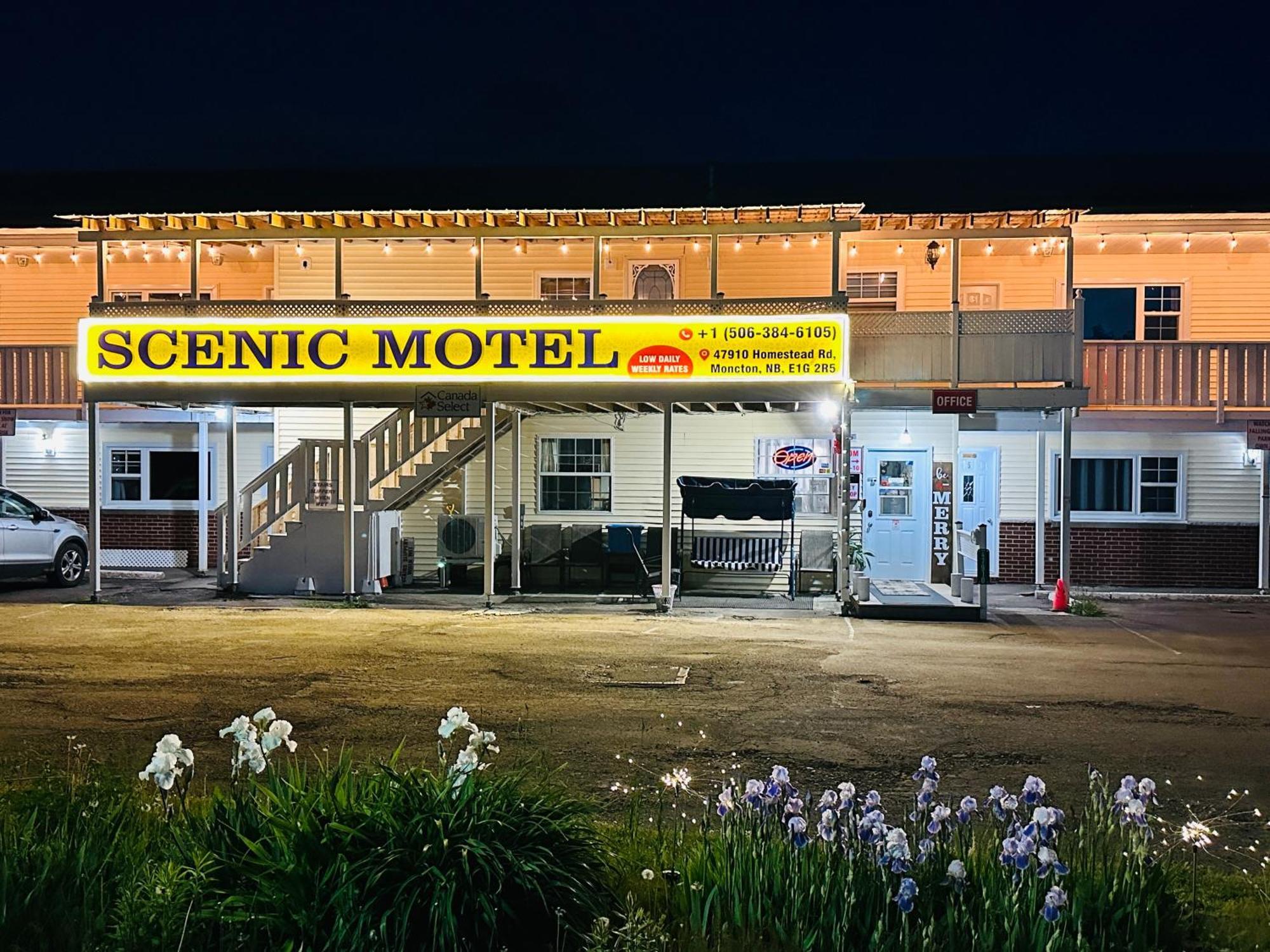 Scenic Motel Moncton Exterior foto